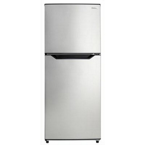 Danby 23.44-Inch, 11.6 Cu. Ft. Freestanding Top Freezer Refrigerator - DFF116B2SSDBL