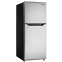 Danby 23.44-Inch, 11.6 Cu. Ft. Freestanding Top Freezer Refrigerator - DFF116B2SSDBL