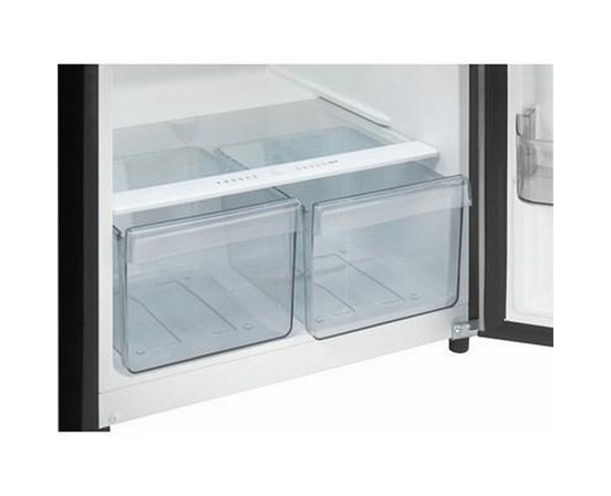 Danby 23.44-Inch, 11.6 Cu. Ft. Freestanding Top Freezer Refrigerator - DFF116B2SSDBL
