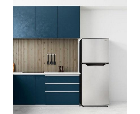 Danby 23.44-Inch, 11.6 Cu. Ft. Freestanding Top Freezer Refrigerator - DFF116B2SSDBL