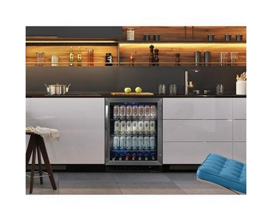 Danby 5.7 Cu. Ft. Built-In Beverage Center - DBC057A1BSS