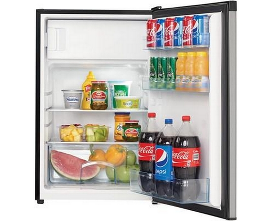 Danby 21-Inch, 4.5 Cu.Ft. Freestanding Compact Refrigerator - DCR045B1BSLDB