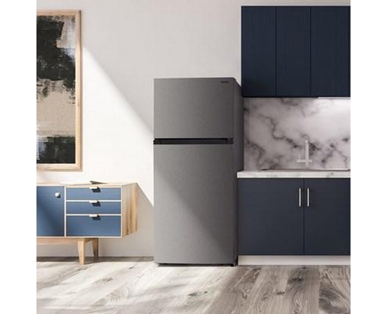 Danby 28-Inch, 18 Cu. Ft. Freestanding Top Freezer Refrigerator - DFF176B1SLDB