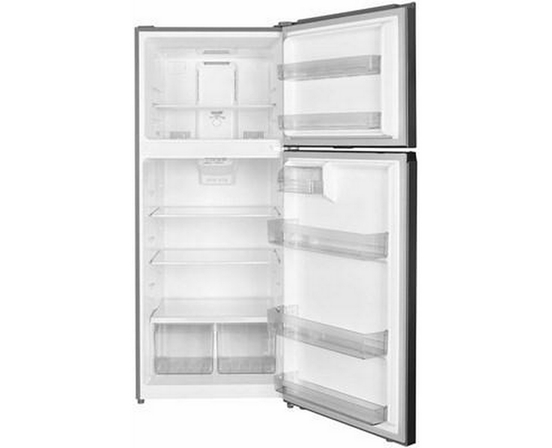 Danby 28-Inch, 18 Cu. Ft. Freestanding Top Freezer Refrigerator - DFF176B1SLDB