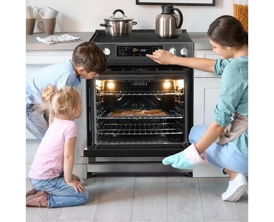 Danby 30-Inch Slide-In Induction Range With True European Convection - DIRC300BSSC