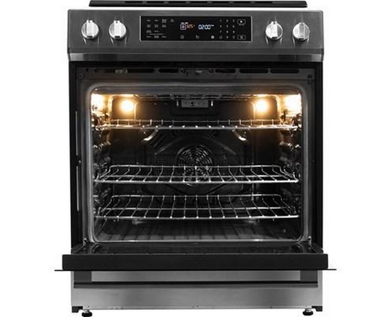 Danby 30-Inch Slide-In Induction Range With True European Convection - DIRC300BSSC