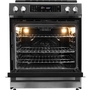 Danby 30-Inch Slide-In Induction Range With True European Convection - DIRC300BSSC