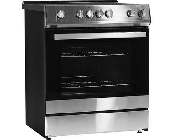Danby 30-Inch Slide-In Electric Range - DRRM300BSSC