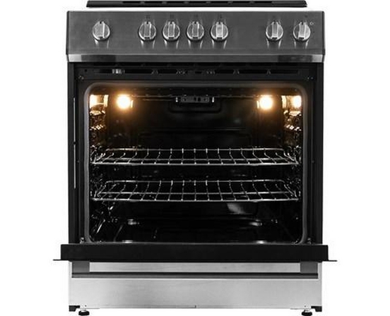 Danby 30-Inch Slide-In Electric Range - DRRM300BSSC