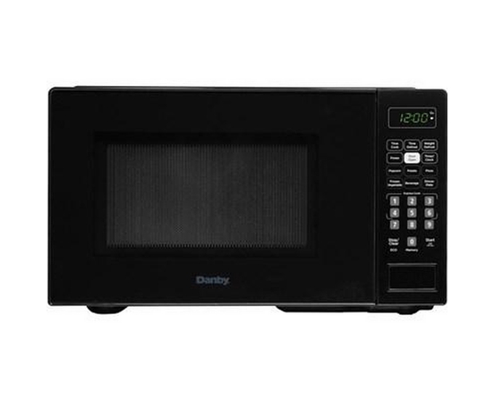 Danby 17-Inch, 0.7 Cu.Ft. Countertop Microwave Oven With 6 Auto Cook Options - DBMW0721BBB