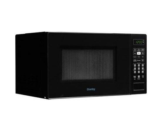 Danby 17-Inch, 0.7 Cu.Ft. Countertop Microwave Oven With 6 Auto Cook Options - DBMW0721BBB