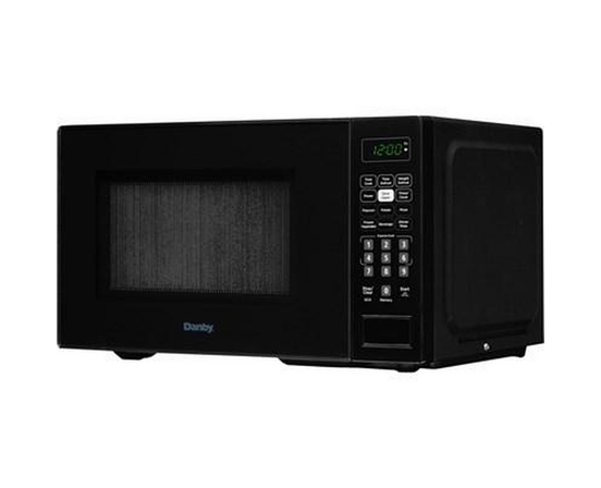 Danby 17-Inch, 0.7 Cu.Ft. Countertop Microwave Oven With 6 Auto Cook Options - DBMW0721BBB