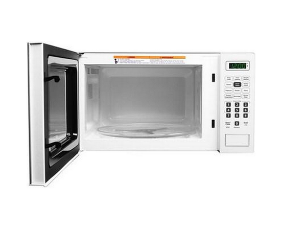 Danby 17-Inch, 0.7 Cu.Ft. Countertop Microwave Oven With 6 Auto Cook Options - DBMW0721BWW