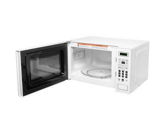 Danby 17-Inch, 0.7 Cu.Ft. Countertop Microwave Oven With 6 Auto Cook Options - DBMW0721BWW