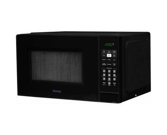 Danby 19-Inch, 0.9 Cu.Ft. Countertop Microwave Oven With 6 Convenient Auto Cook Options - DBMW0921BBB