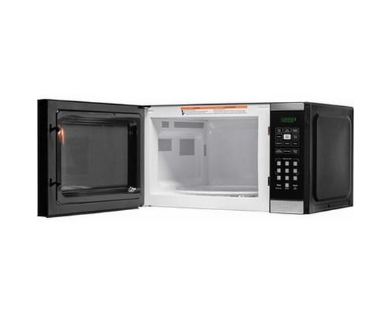 Danby 19-Inch, 0.9 Cu.Ft. Countertop Microwave Oven With 6 Convenient Auto Cook Options - DBMW0925BBS