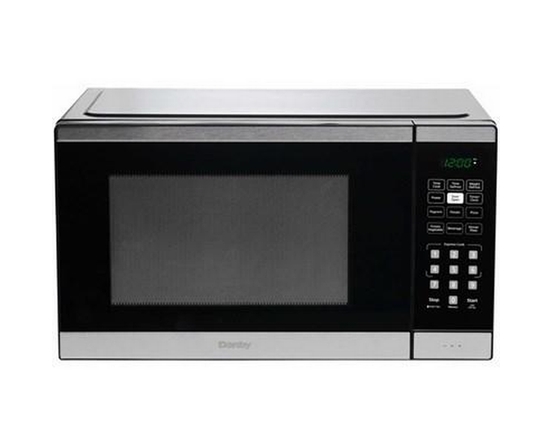 Danby 19-Inch, 0.9 Cu.Ft. Countertop Microwave Oven With 6 Convenient Auto Cook Options - DBMW0925BBS