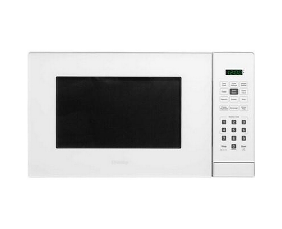 Danby 17-Inch, 1.1 Cu.Ft. Countertop Microwave Oven With 6 Convenient Auto Cook Options - DBMW1121BWW
