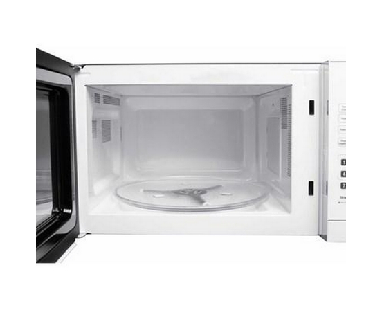 Danby 17-Inch, 1.1 Cu.Ft. Countertop Microwave Oven With 6 Convenient Auto Cook Options - DBMW1121BWW