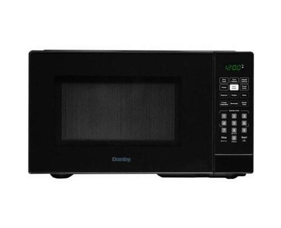 Danby 17-Inch, 1.1 Cu.Ft. Countertop Microwave Oven With 6 Convenient Auto Cook Options - DBMW1121BBB