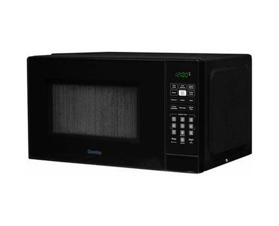 Danby 17-Inch, 1.1 Cu.Ft. Countertop Microwave Oven With 6 Convenient Auto Cook Options - DBMW1121BBB