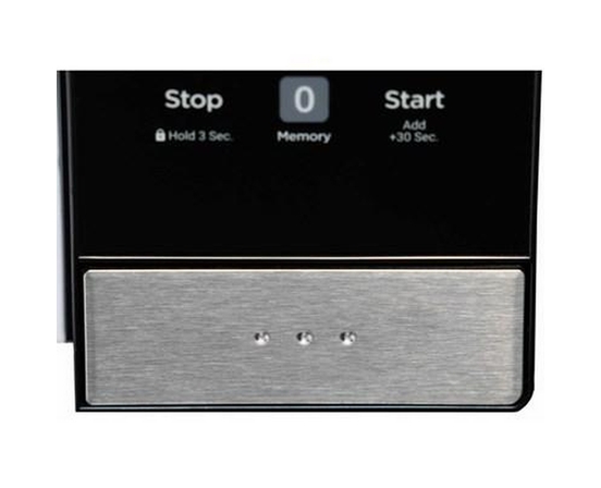 Danby 17-Inch, 1.1 Cu.Ft. Countertop Microwave Oven With 6 Convenient Auto Cook Options - DBMW1126BBS