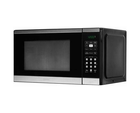Danby 17-Inch, 1.1 Cu.Ft. Countertop Microwave Oven With 6 Convenient Auto Cook Options - DBMW1126BBS