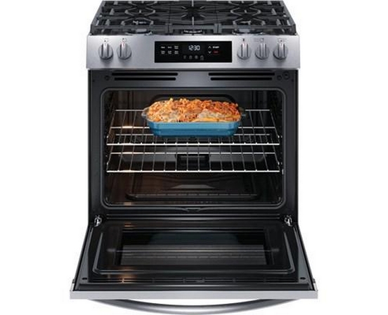 Frigidaire 30-Inch Freestanding Gas Range - FCFG3062AS