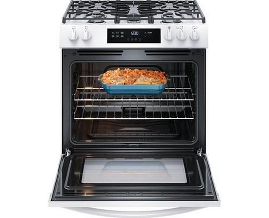 Frigidaire 30-Inch Freestanding Gas Range - FCFG3062AW