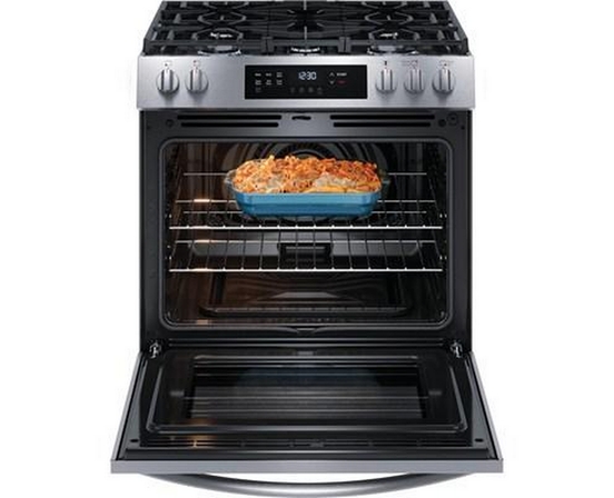 Frigidaire 30-Inch Freestanding Gas Range - FCFG3083AS