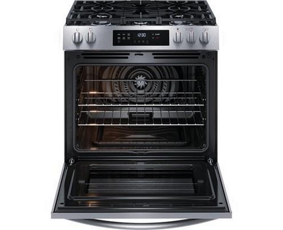 Frigidaire 30-Inch Freestanding Gas Range - FCFG3083AS