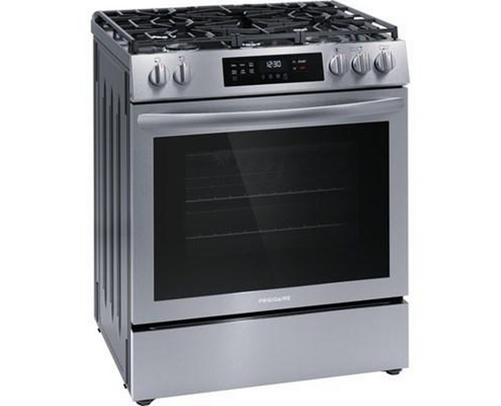 Frigidaire 30-Inch Freestanding Gas Range - FCFG3083AS