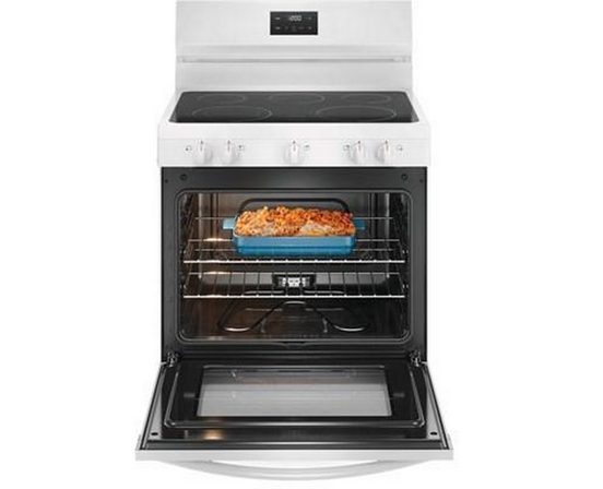 Frigidaire 30-Inch Freestanding Electric Range With Even Baking Technology - FCRE305CBW