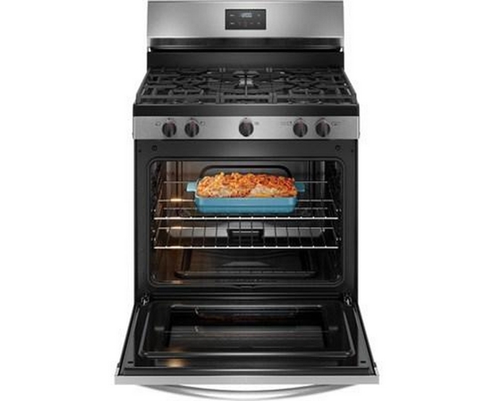Frigidaire 30-Inch Freestanding Gas Range With 5 Burners - FCRG3052BS