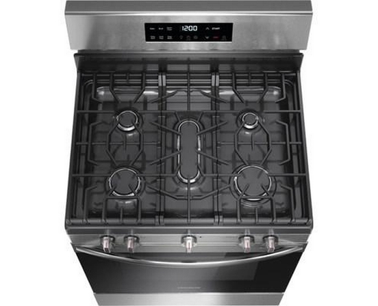 Frigidaire 30-Inch Freestanding Gas Range With Even Baking Technology - FCRG3062AS