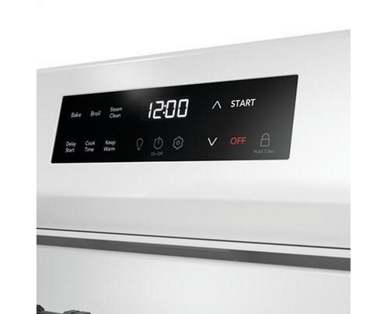 Frigidaire 30-Inch Freestanding Gas Range With Even Baking Technology - FCRG3062AW