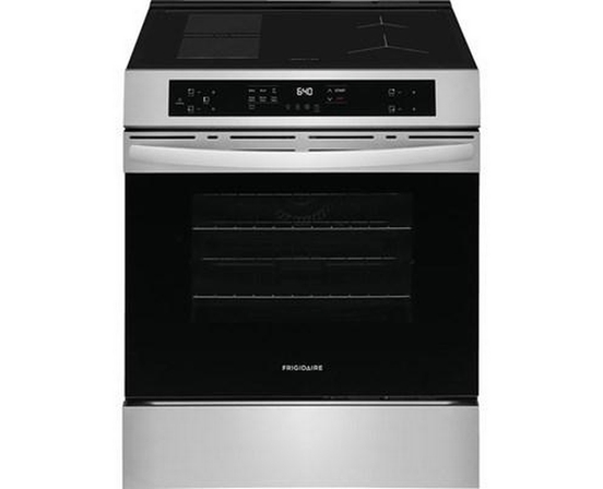 Frigidaire 30-Inch Front Control Induction Range With Air Fry - FCFI308CBS