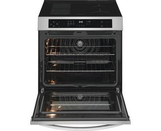 Frigidaire 30-Inch Front Control Induction Range With Air Fry - FCFI308CBS