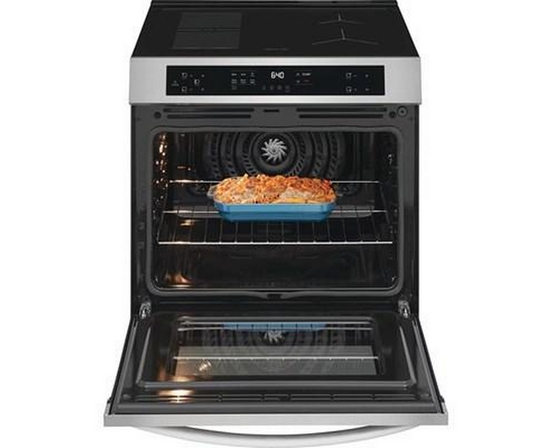 Frigidaire 30-Inch Front Control Induction Range With Air Fry - FCFI308CBS