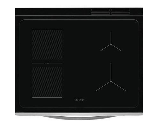 Frigidaire 30-Inch Front Control Induction Range With Air Fry - FCFI308CBS