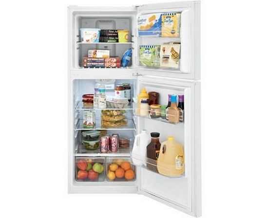 Frigidaire 24-Inch, 10.1 Cu. Ft. Top Freezer Refrigerator - FFET1022UW