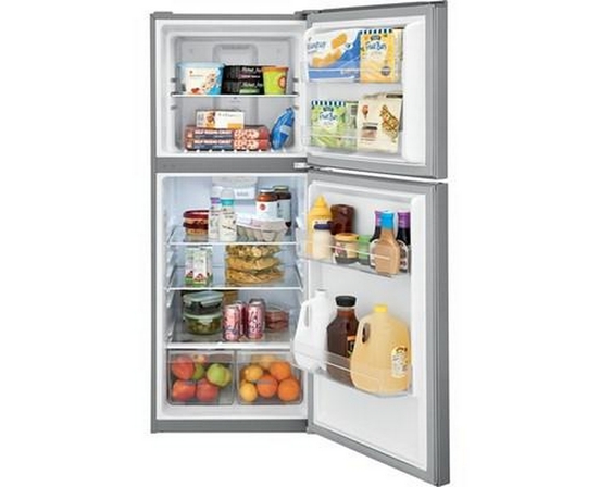 Frigidaire 24-Inch, 10.1 Cu. Ft. Top Freezer Refrigerator - FFET1022UV