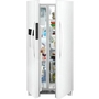 Frigidaire 33-Inch, 22.2 Cu.Ft. Freestanding Side-By-Side Refrigerator With Ice And Water Dispensing System - FRSS2323AW