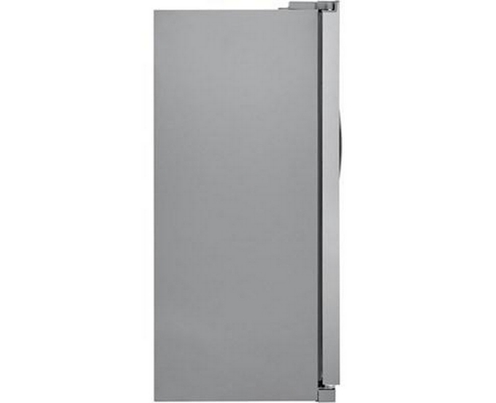 Frigidaire 36-Inch, 25.6 Cu.Ft. Freestanding Side-By-Side Refrigerator With Ice And Water Dispensing System - FRSS2623AS