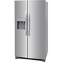 Frigidaire 36-Inch, 25.6 Cu.Ft. Freestanding Side-By-Side Refrigerator With Ice And Water Dispensing System - FRSS2623AS