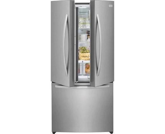 Frigidaire 17.6 Cu. Ft. Counter-Depth French 3-Door Refrigerator - FRFG1723AV