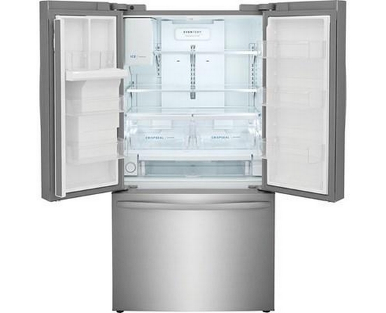 Frigidaire 36-Inch, 27.8 Cu. Ft. French 3-Door Refrigerator With Dispenser - FRFS2823AS