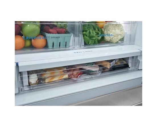Frigidaire 36-Inch, 27.8 Cu. Ft. French 3-Door Refrigerator With Dispenser - FRFS2823AS
