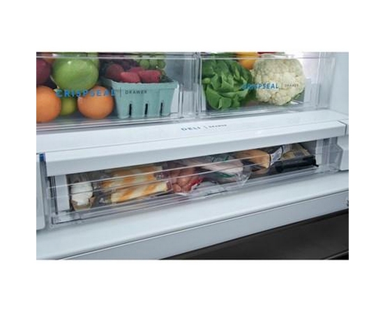 Frigidaire 36-Inch, 27.8 Cu. Ft. French 3-Door Refrigerator With Dispenser - FRFS2823AD