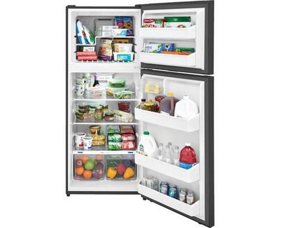 Frigidaire 28-Inch, 17.6 Cu.Ft. Freestanding Top Freezer Refrigerator With Led Lighting - FFHT1822UV
